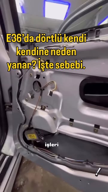 E36 kapı içi elektrik arızası teşhisi